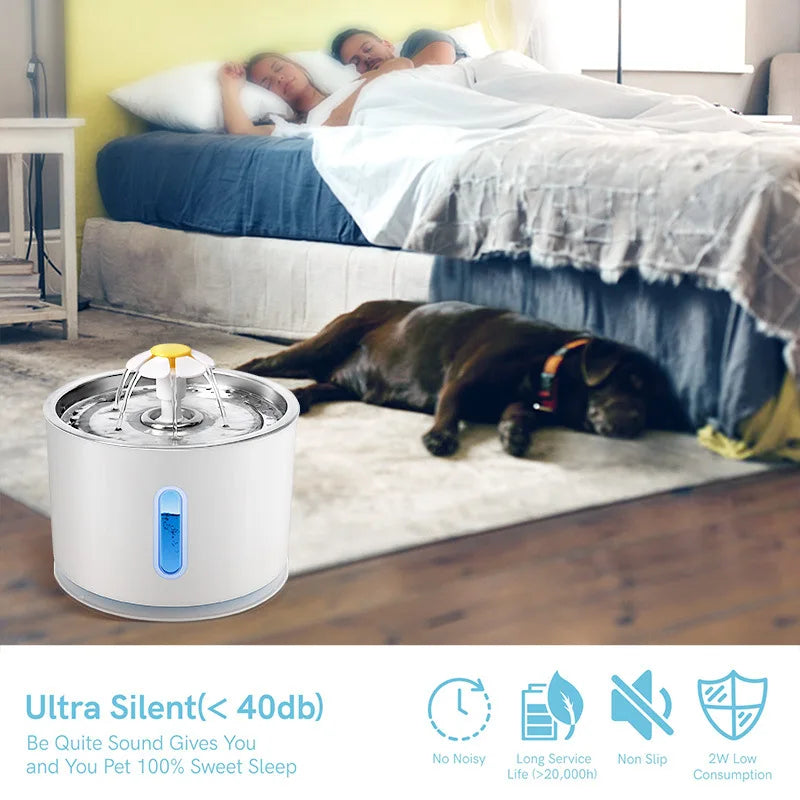 Automatic Cat Drinking Fountain